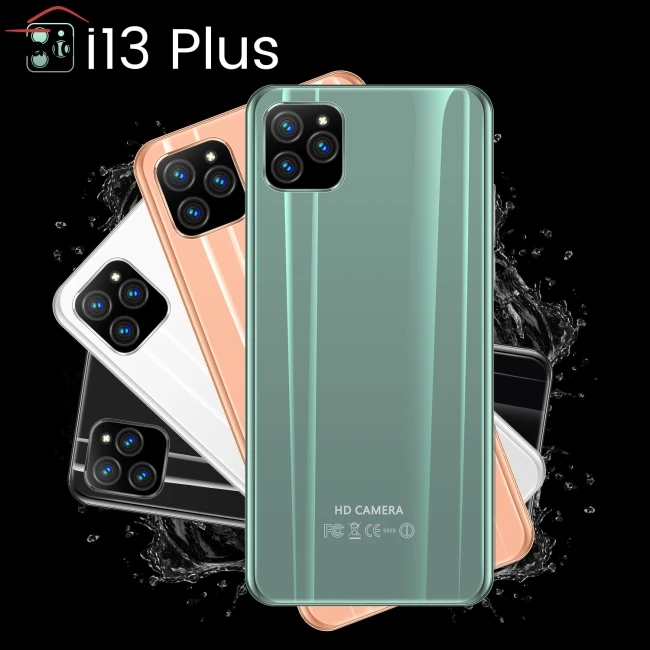 
i13 Plus 4GB+64GB 8MP+16MP 5.8 inch Smartphone 4G 2020 Gps Tracking Unlocked Smart Cell Mobile Phone Celulares-smartphon 