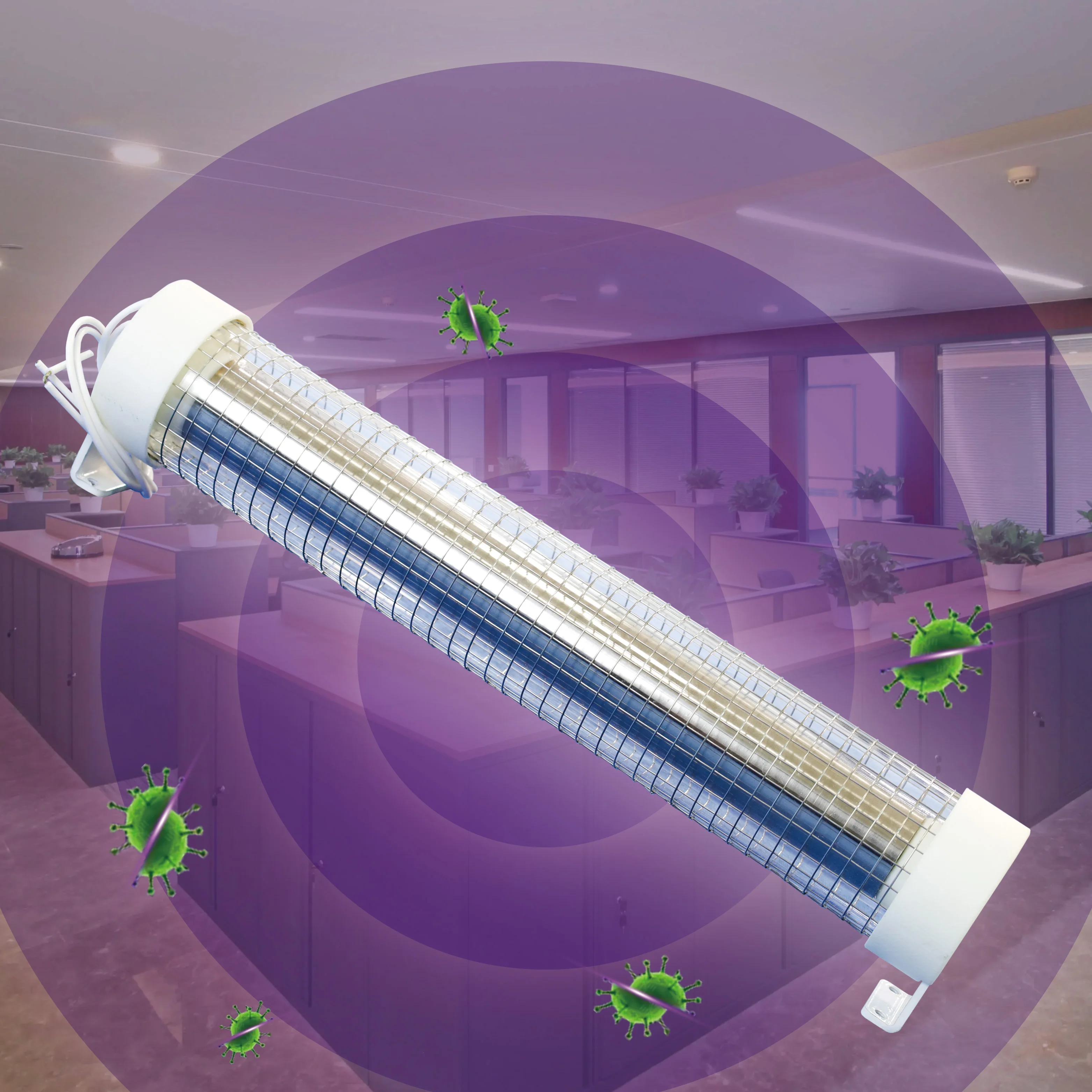 JK New Type  222nm Uvc Disinfection Far-Uvc 222nm Excimer Lamp 30W 60W 100W 150W