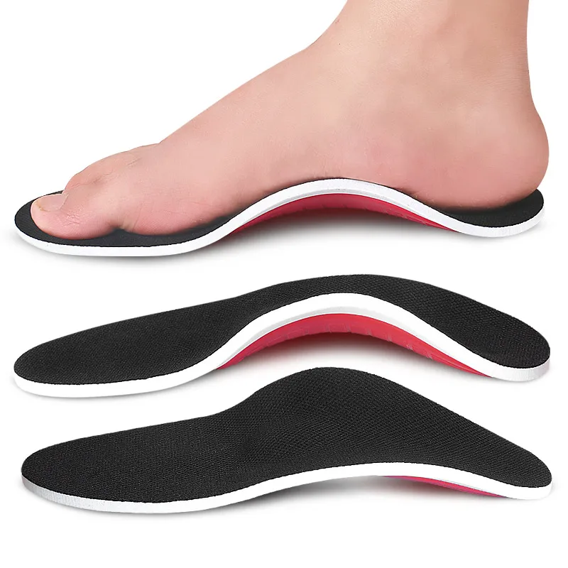 EVA Arch Support Insole Mesh Breathable Cushion Orthotic Insole Flat Feet Shoe Pad Lightweight Footcare Arch Support Insole