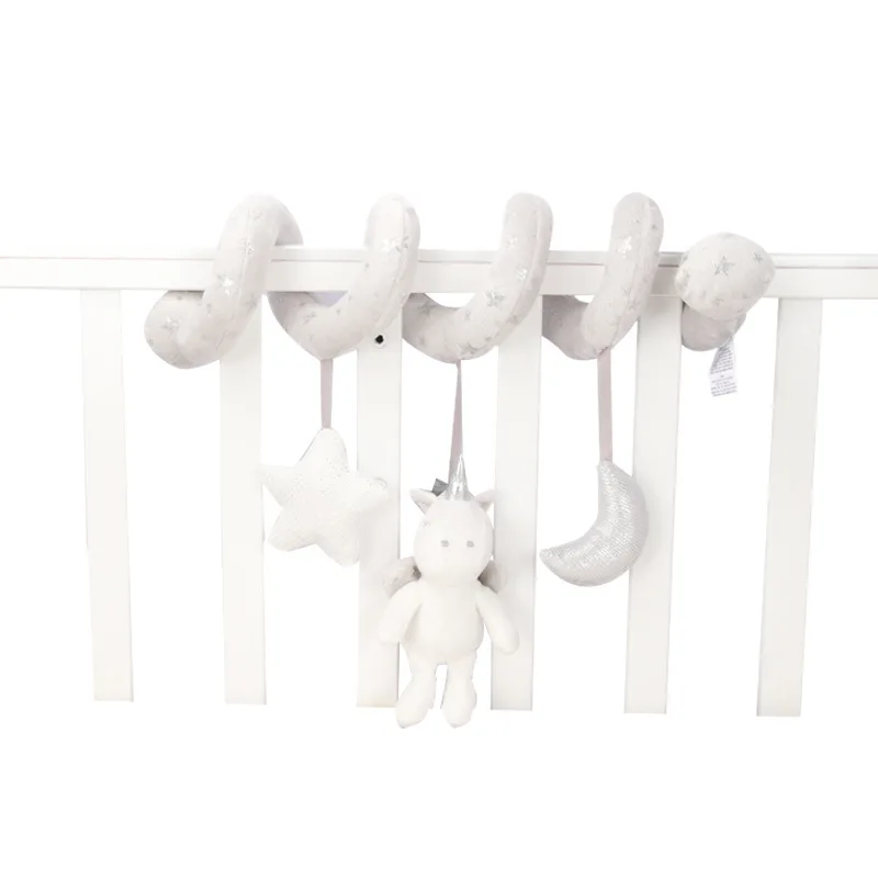 
Baby comfort fluffy bed around baby stroller pendant bed hanging multifunctional bed to comfort sleep educational toys 