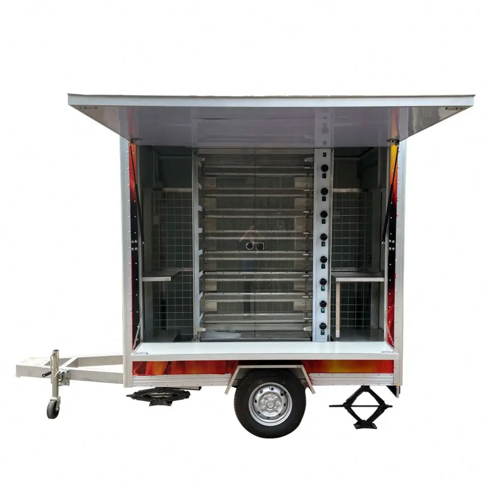 TUNE fast food street truck with customized stickers