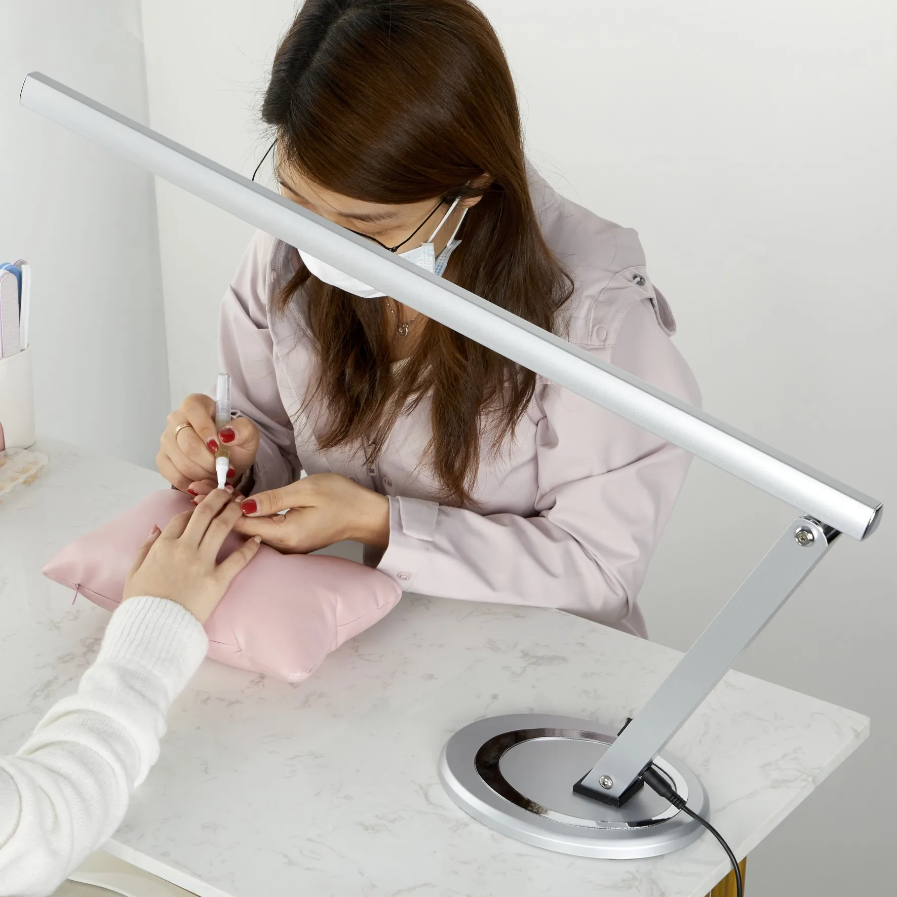 Nail Table Lamp LED Foldable Desk LampWorking Eye Care Light Manicure Machine Nail tools