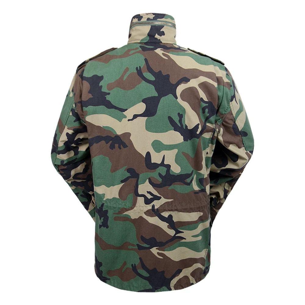 Tactical Camouflage Jacket US Dark Blue Outwear Jacket With Hood Parkas