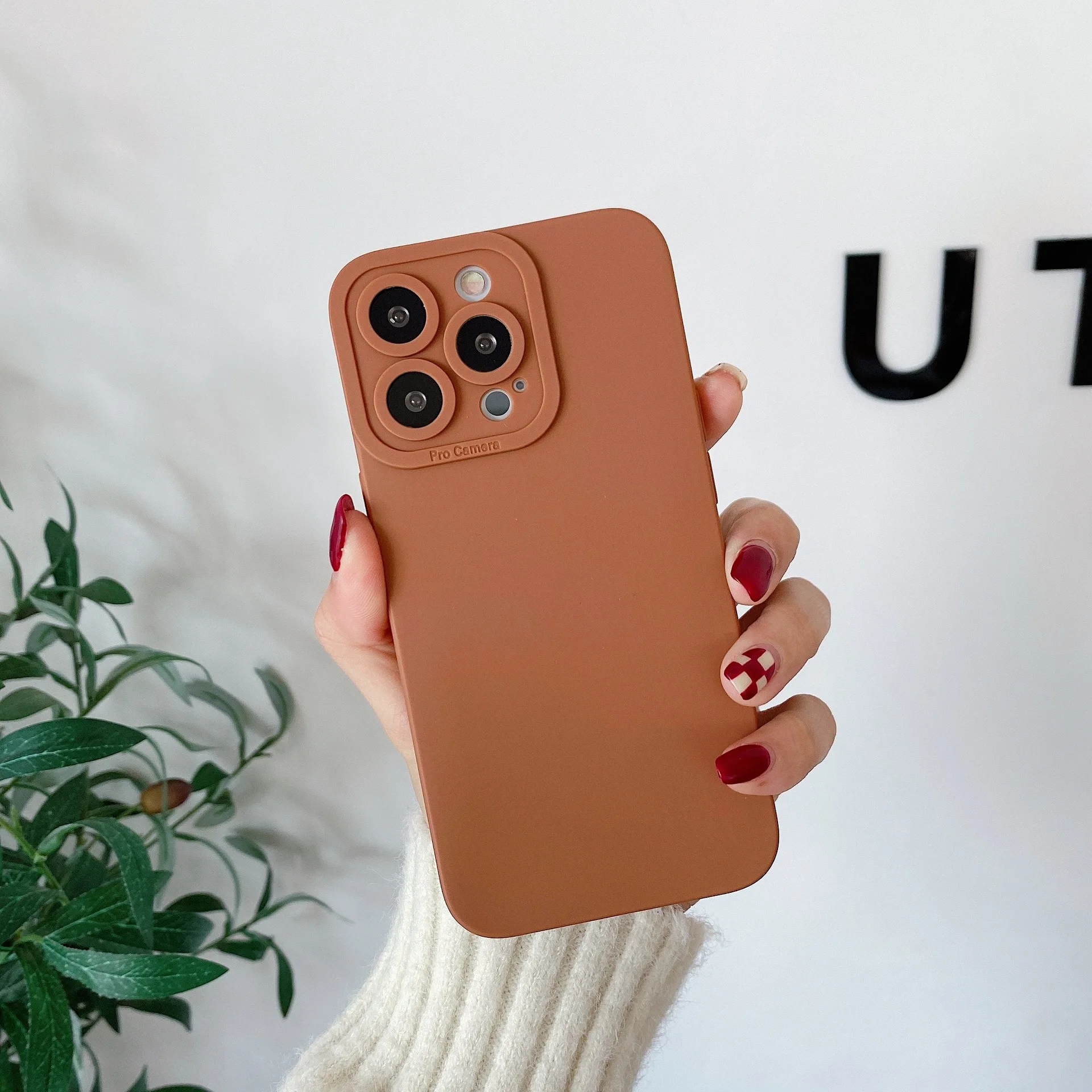 Soft case For IPhone 14 11 12 13 Pro Max Phone case Shockproof mobile phone pouch cover with len protective