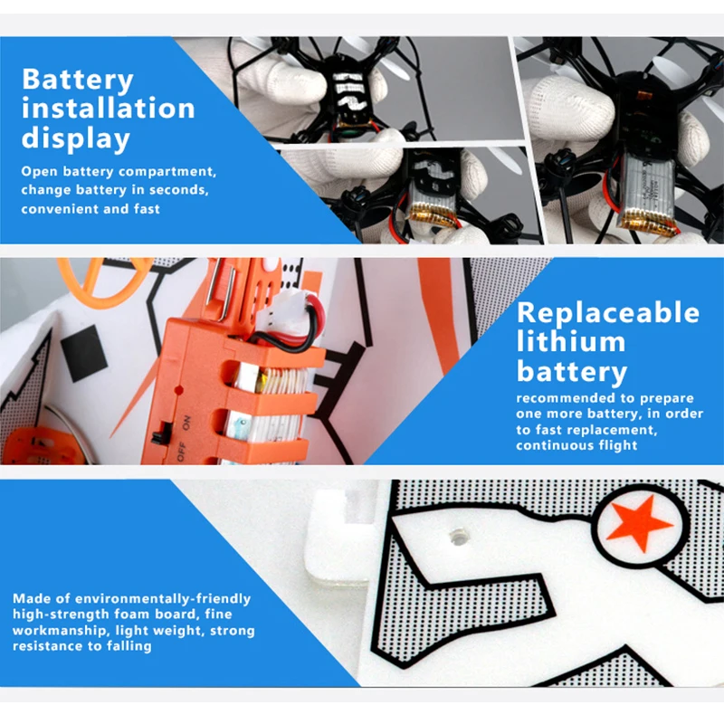 Rc Toys Big Glider Air Plane Toy Epp Airplane Foam Plane For Children Rc Summer Toy Fly Foam Plane