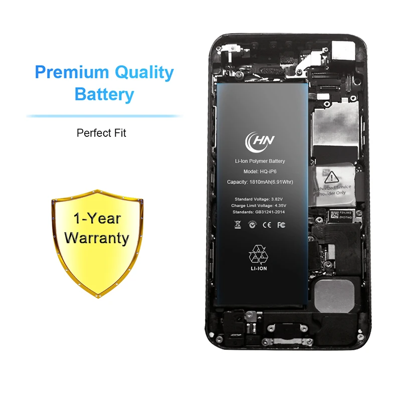  Фабрика OEM подлинное батареи сотового телефона для iphone 5s 6s 7 plus 8 х