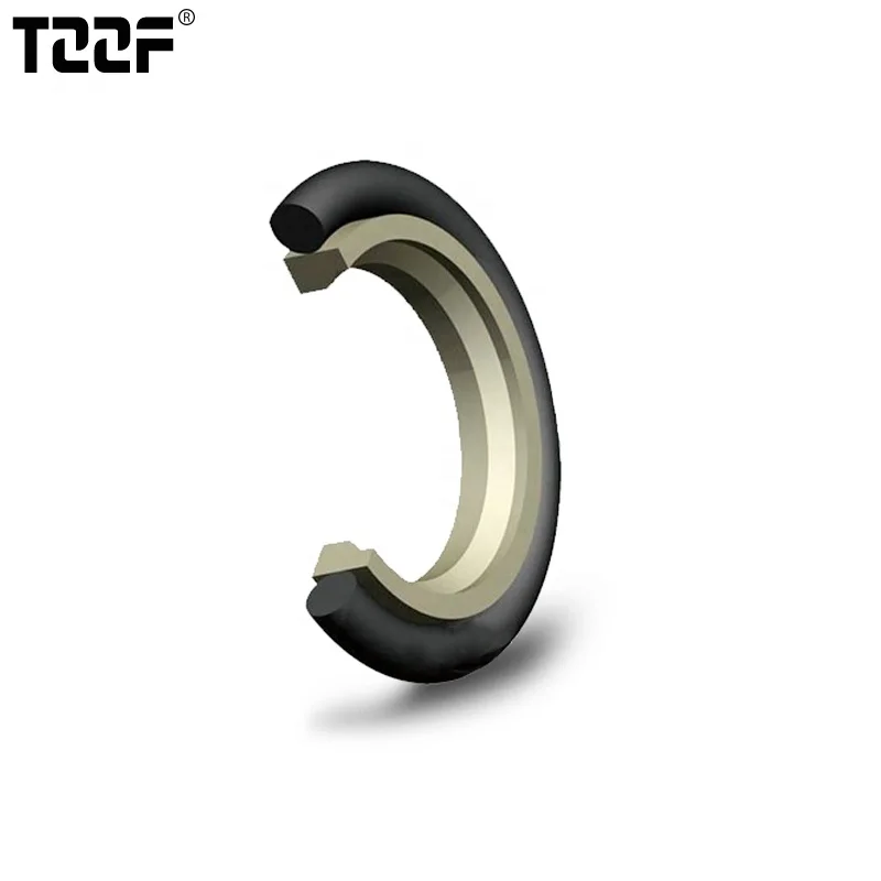 Ptfe Hbts Step Seal Gsj Hydraulic Buffer Rod Seal Rubber height 4.2mm