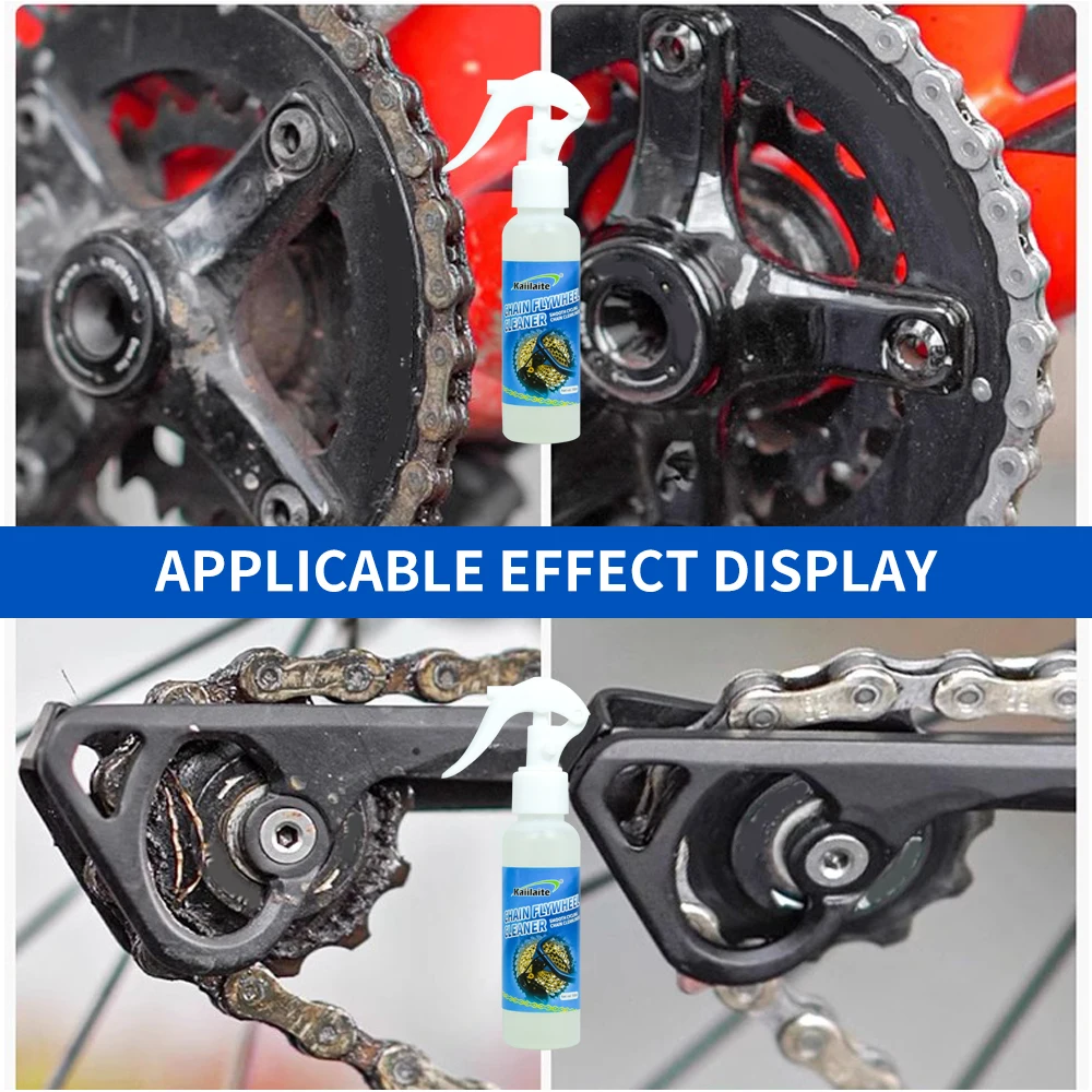 Efficient Bicycle Chain Cleaner Spray Bike Maintenance Solution-Cleaner for Bike