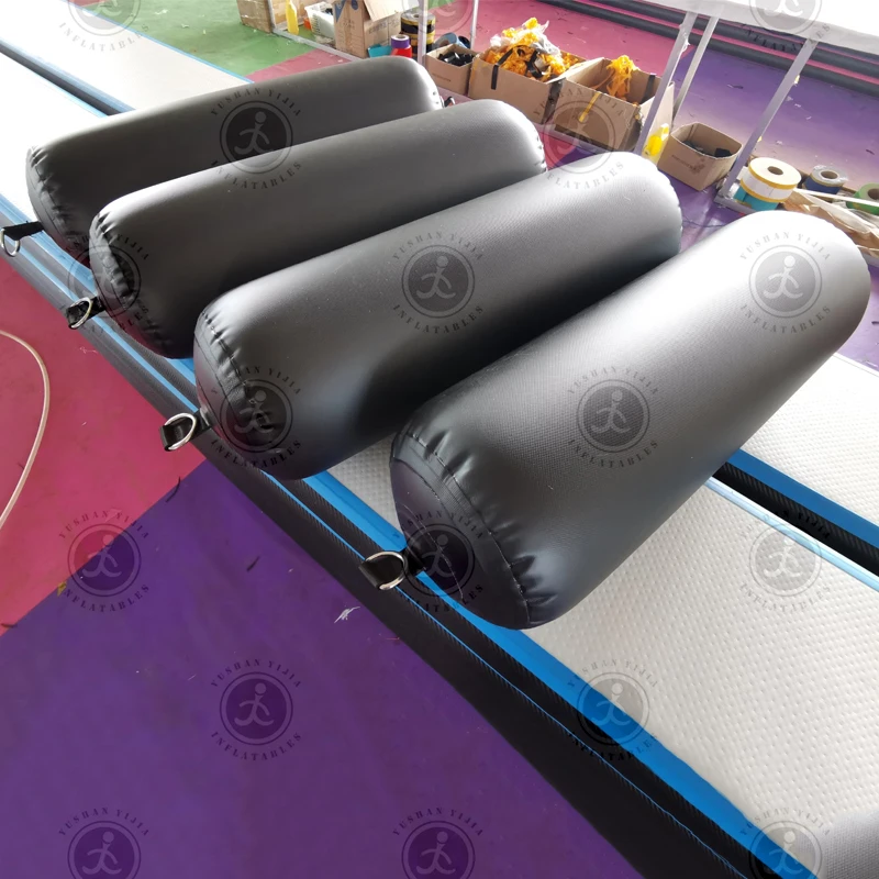 Custom Size Black Grey Inflatable Boat Bumpers Heavy Duty PVC Inflatable Boat Fender for Yacht