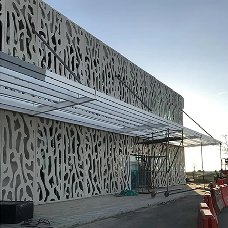 Building Cladding Materials Curtain Wall System Exterior Architecture Facade Cladding For Decoration