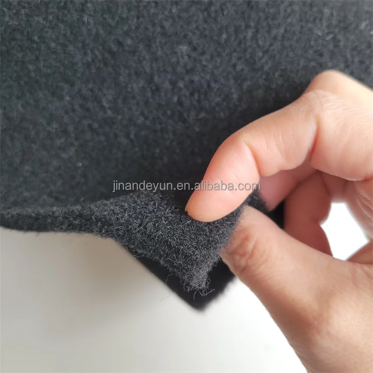 4 Way Stretch Waterproof Fabric Alcantara Fabric Campervan Carpet 4 Way Stretch Fabric for Car Interior