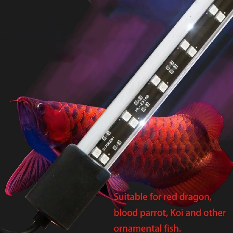 Лампа для аквариума Zaohetian T8 5050 RGB Arowana светодиодная