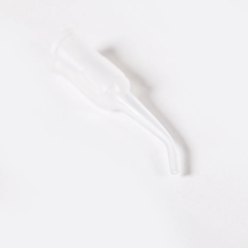 Одноразовый пластиковый Изогнутый наконечник, пластиковый предварительно изогнутый наконечник