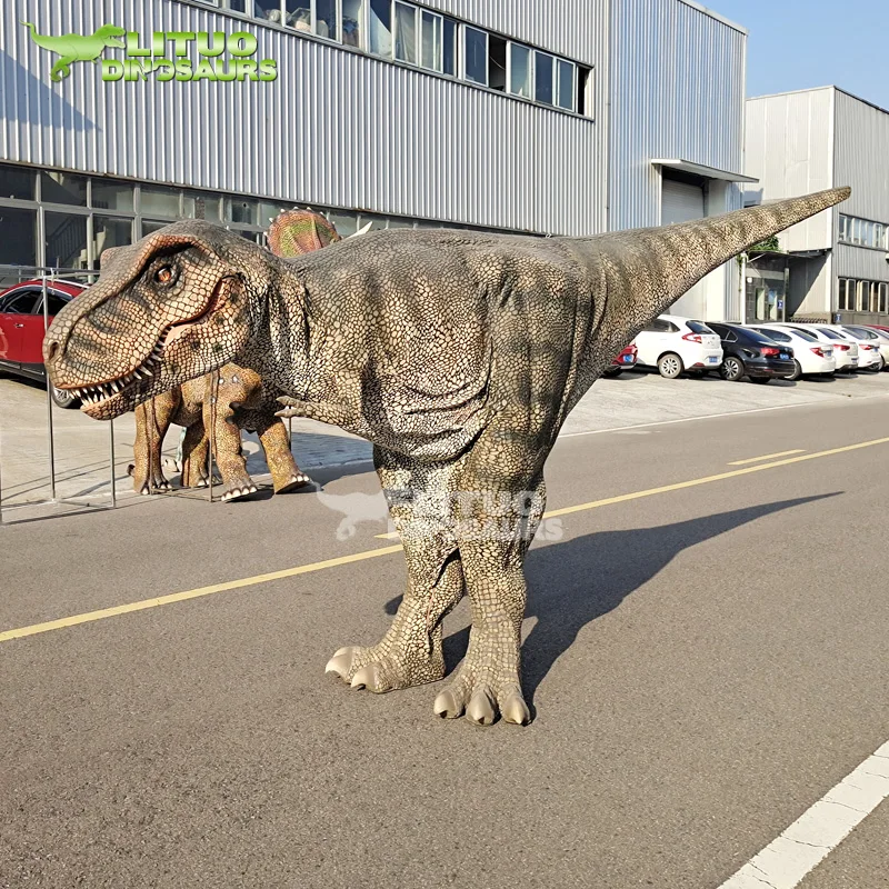 Flexible  Light Weight Adult Dinosaur Costume