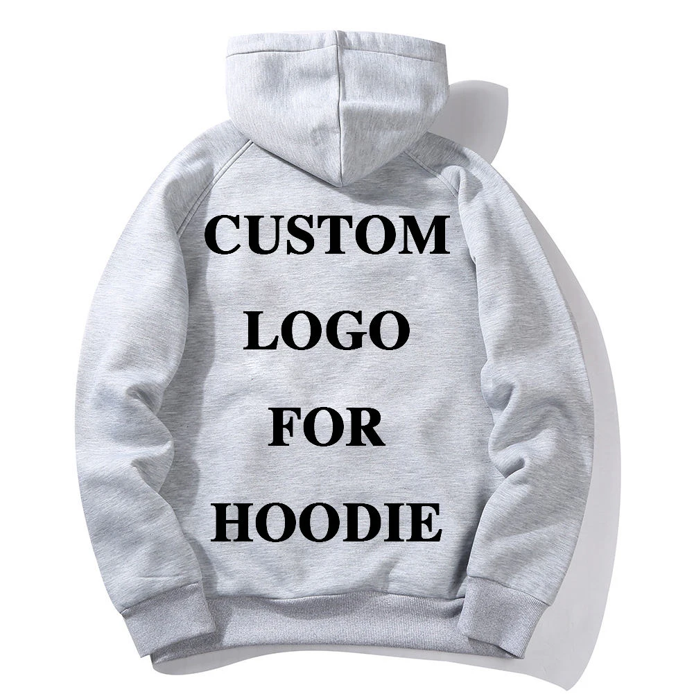 Custom Logo For Hoodie Streetwear 100 cotton Oversized Fashion Blank Heavy Weight Sweatshirts Hoodies