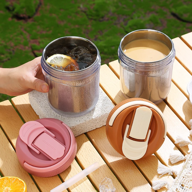 304 stainless steel Working kids bento lunch box Soup Cup thermos for hot food flask container warmer vacuum with straw