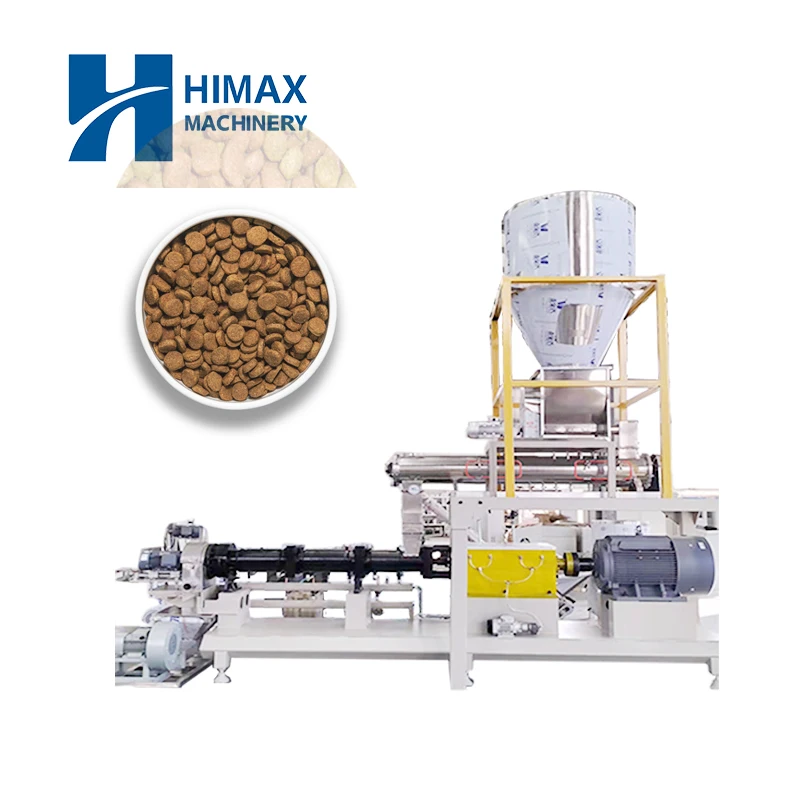 1000kg per Capacity Pet Dog Food Making Machine Extruder Dry Dog Food Production Line Pet Food Processing Machine