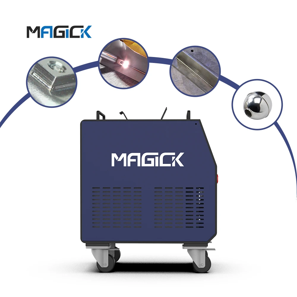4 IN 1 Multifunction  weld aluminium air-cooled laser welding machine 1.5kw