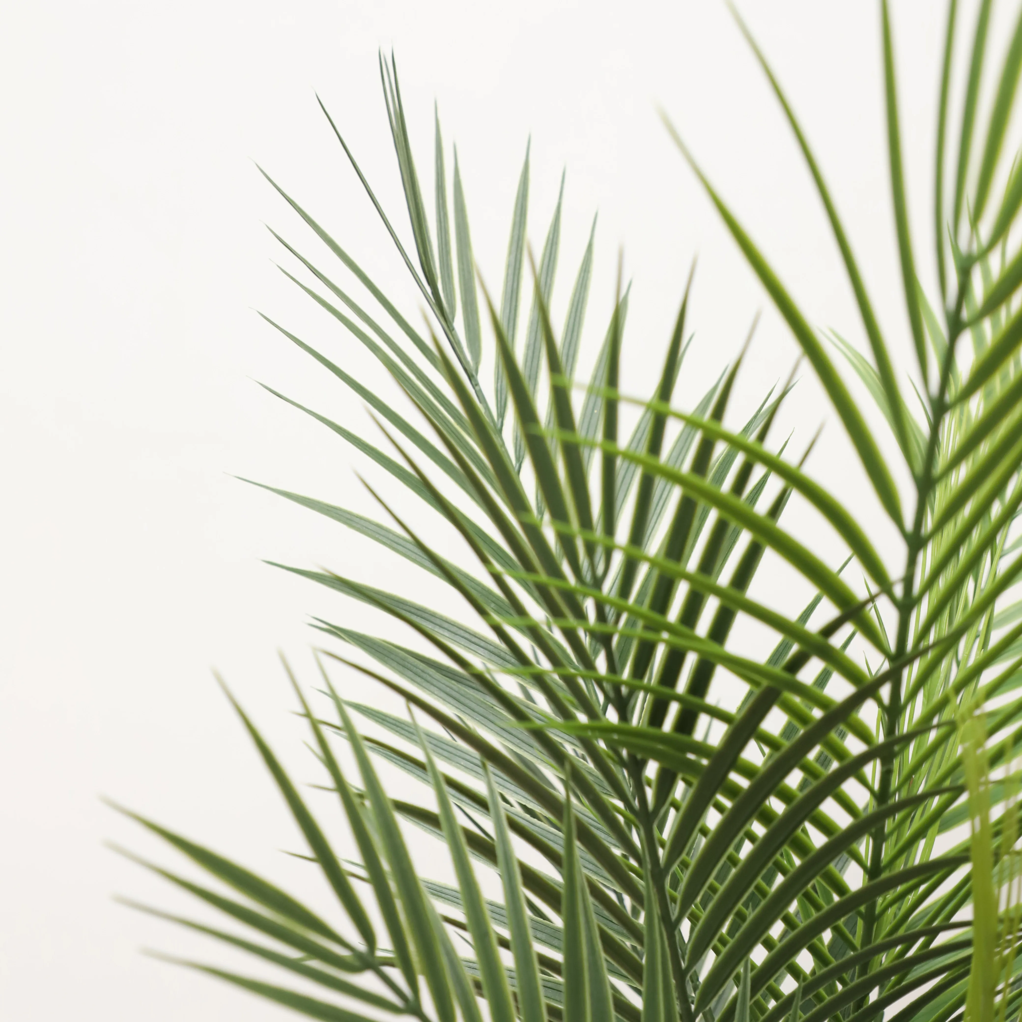 New Design Decorative Flowers And Plants Ornamental Artificial palm tree plants UV proof Fake Fern Palm leaves tree indoor decor