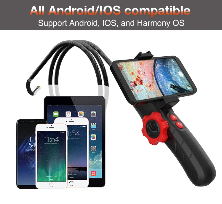 Industrial HD borescope endoscope  for Android and IOS phone USB  inspection camera videoscope