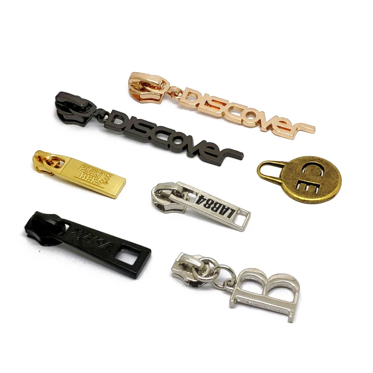 custom zipper pulls tailoring accessories woven zip lock medical nylon zipper slider