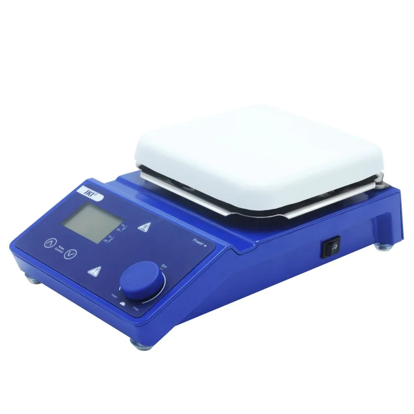 Digital magnetic stirrer with hotplate ceramic coating plate thermo control