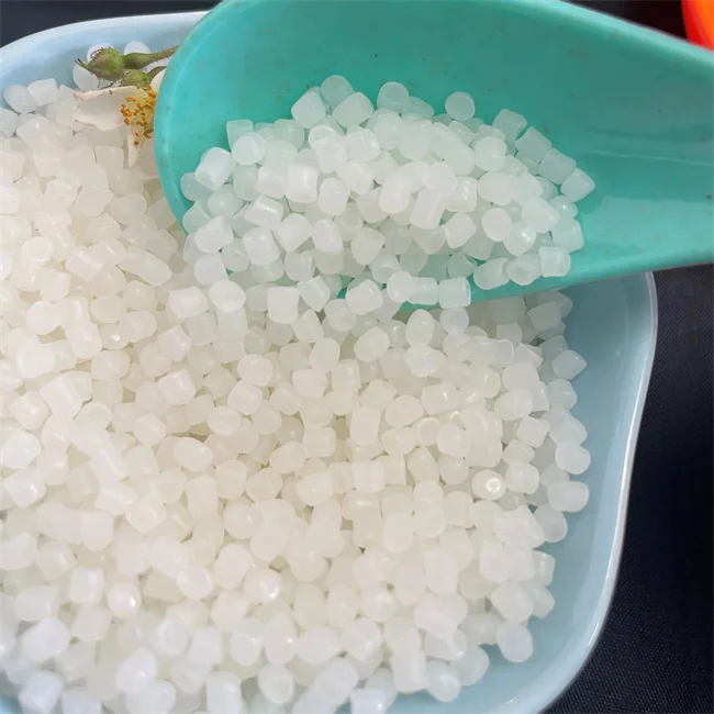 High Quality HDPE High Density Polyethylene Granules White Transparent Film Grade Application