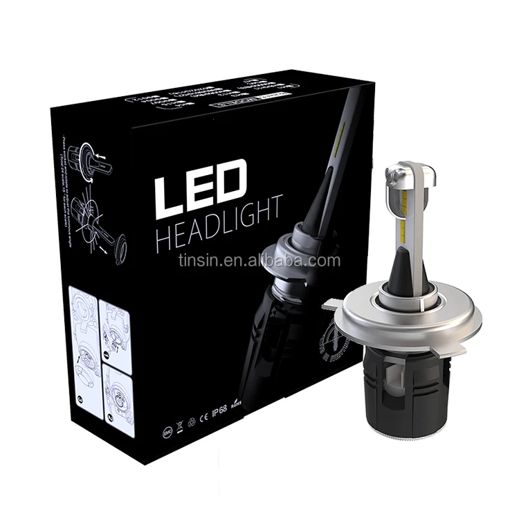 Best quality B6 h7 60W 8400LM 6 volt led lights motorcycles headlight bulb 4800lm h4