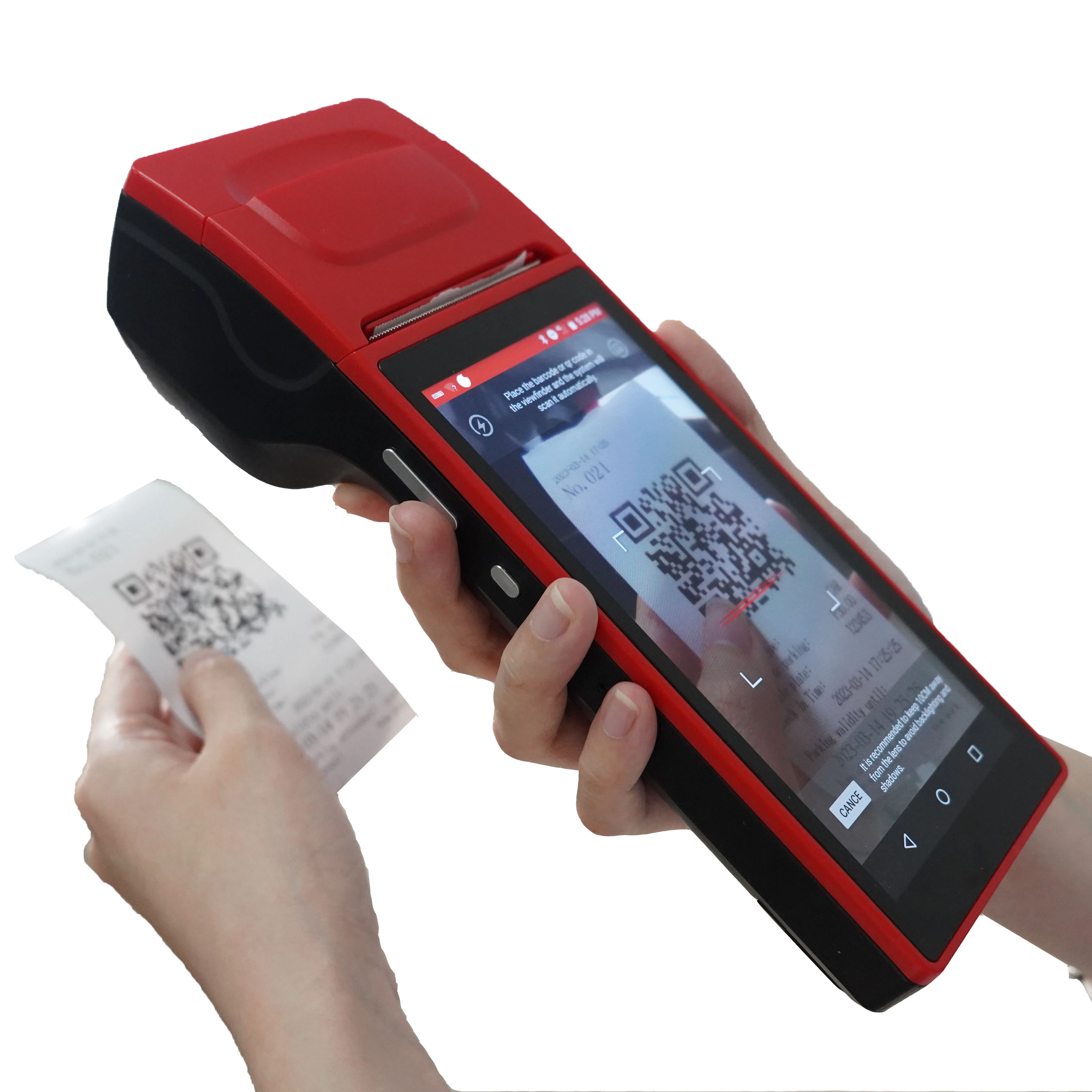 Производитель GOODCOM Wi-Fi 4G GPRS SMS ручная система управления парковкой билетов Android 7 1 POS-терминал