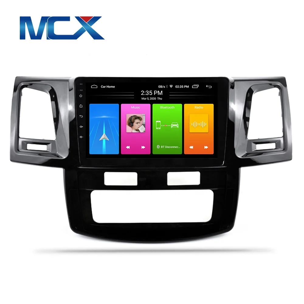 MCX 9 inch New Model For Toyota Hilux Android 10.0 System GPS Combination Car Radio Video DVD Player navigation