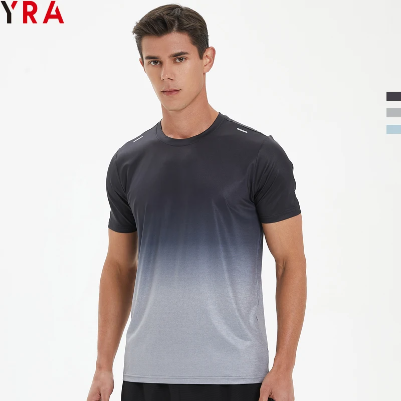 quick dry cheap factory price bulk wholesale polyester t shirt for men t-shirts sport running t-shirts tops training
