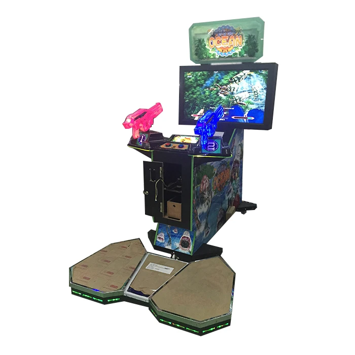 gun shooting simulator coin operated arcade shooting video game machine