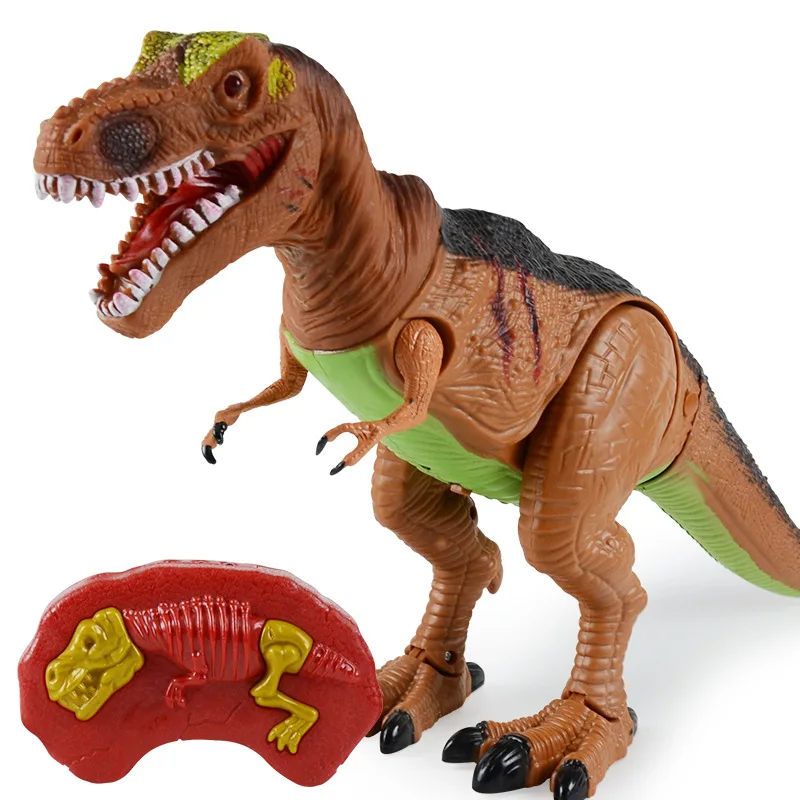 Walking chirping other electric remote control jurassic world toys realistic dinosaur toy