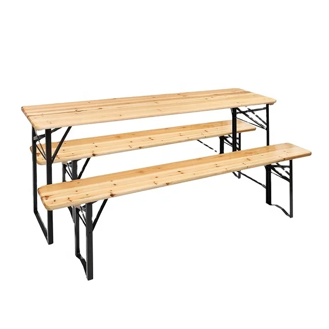 Wholesale Prices Outdoor Folding Table Chair Set Foldable Dining Table Set