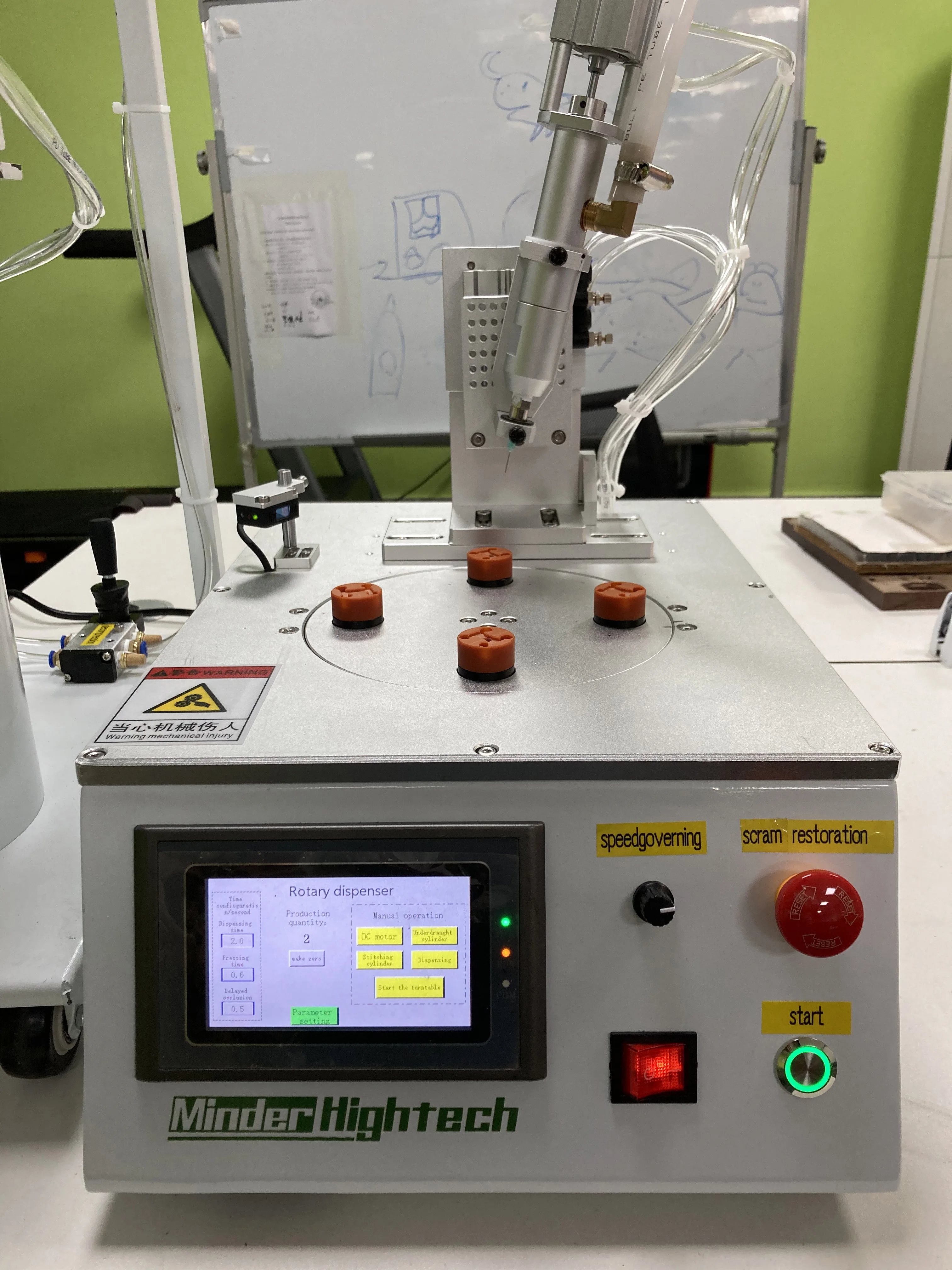 Desktop Auto Robot Robotic Semi-automatic Glue Dispensing Machine Robot