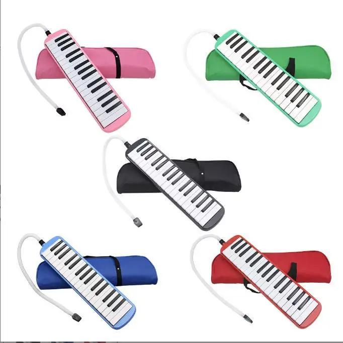 Hot Sales Colorful Instrument Keyboard 32 Keys Melodica With Soft Bag For Beginner Kids Children