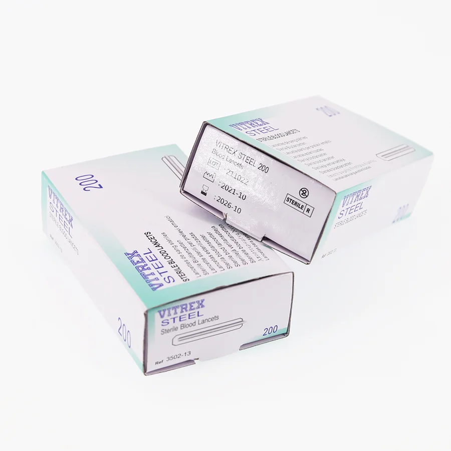 Stainless Steel Safety Lancet Blood Lancets Disposable Lancets Blood