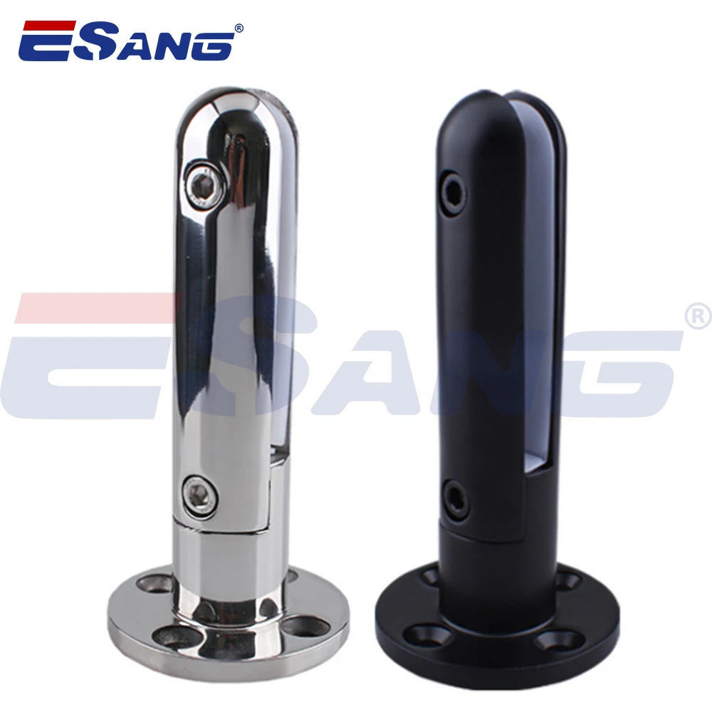 ESANG Pool Fence Gold 304 316 Stainless Steel Spigot Glass Railing Clamp For 8-12Mm Glass