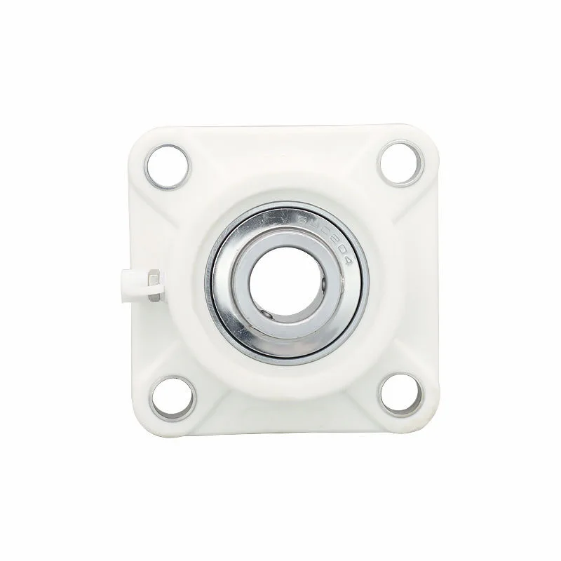 Plastic material  Pillow Block Bearing  Square Flange Plastic Housing  UCF206 UCF207 UCF208 UCF209