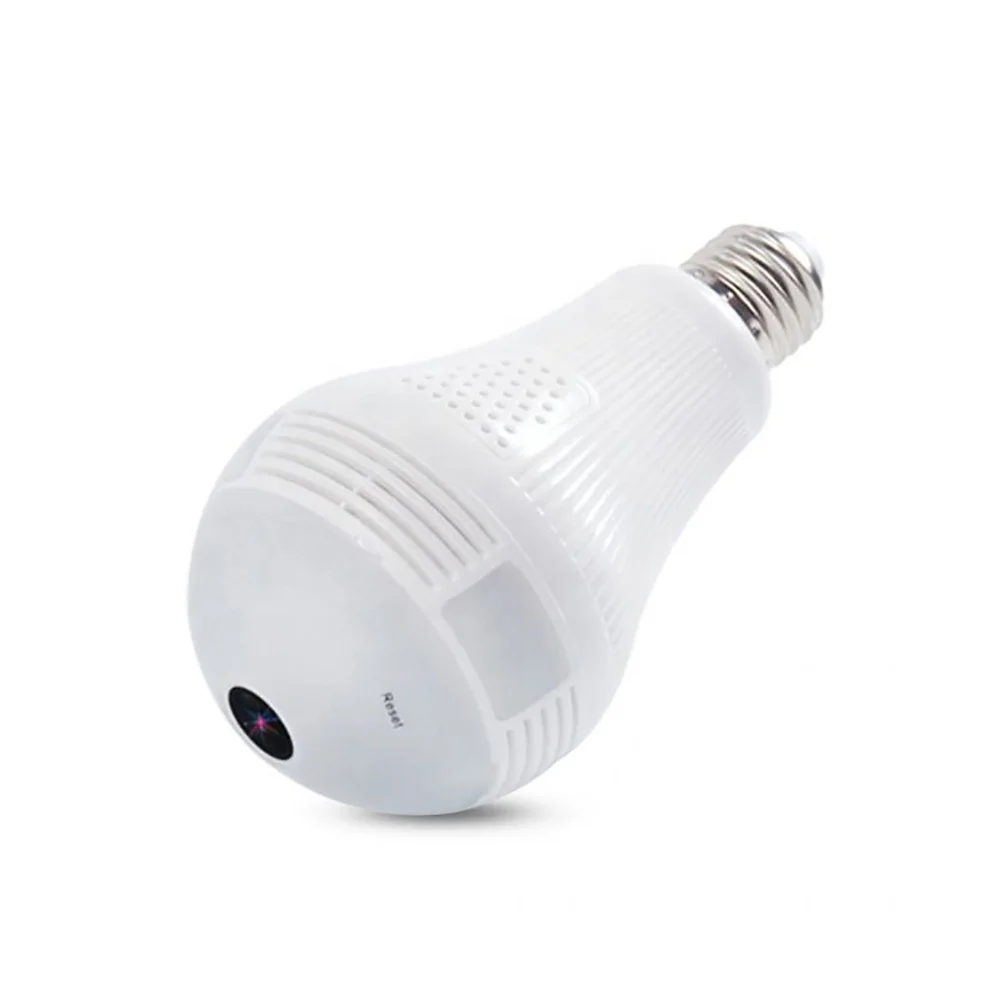 Light Camera Security 1080p WiFi Wireless Smart spy Bulb Camera Home Security Surveillance Video System Light Bulb Panoramic