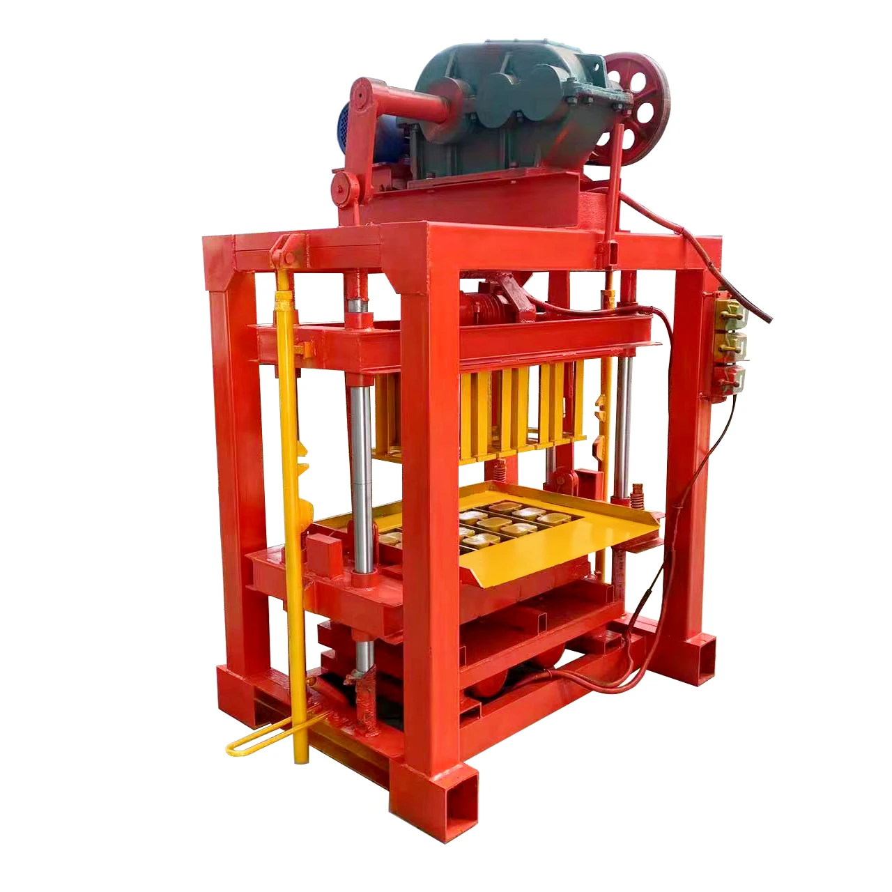 Manual Clay Bricks Making Machine Solid Clay Brick Block Making Machine Production Line