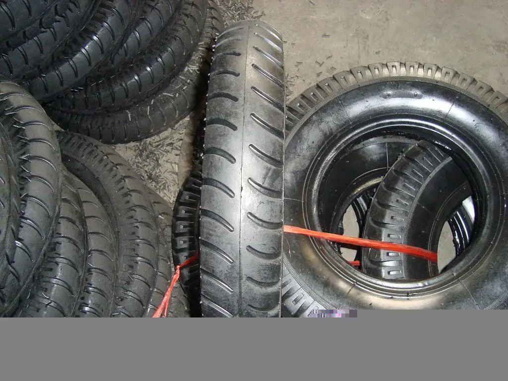 Pneumatic Inflatable Rubber Tire for Wheelbarrow Wheel Barrow with 3.50-6 3.00-8 3.25-8 3.50-8 4.00-6 4.00-8 13 14 15 16 inch