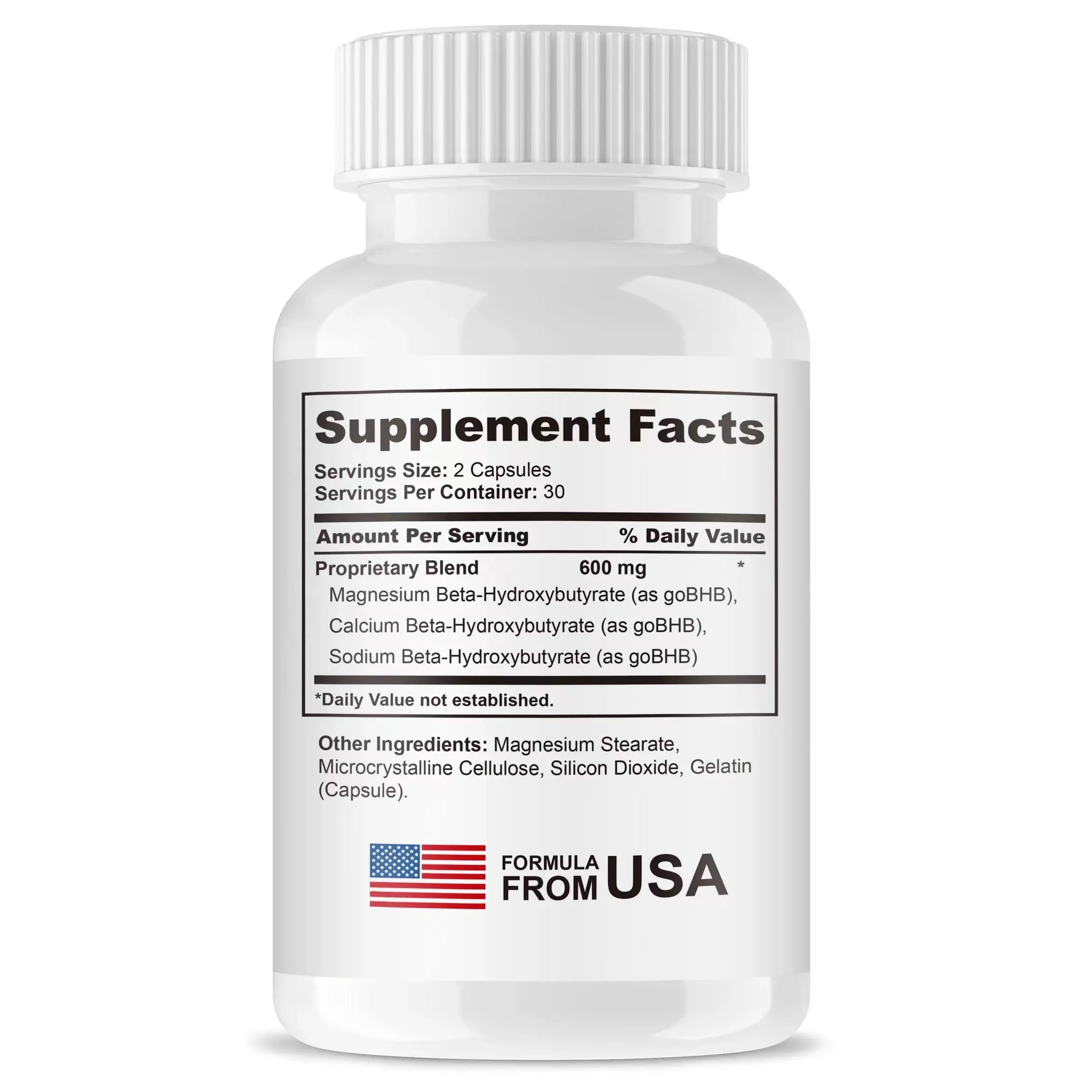 OEM factory price KETO BHB capsules herbal supplement flat tummy food supplement keto coffee keto gummies