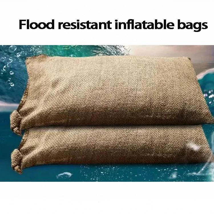 Self Expanding Sandbags Jute Hessian Flood Bags with Super Absorbent Polymer