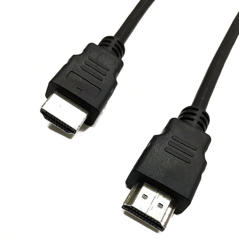 
Hot Sell High Speed HDMI Version 1.4 Version 2.0 Cable 3D 4K UHD 18Gbps Ultra slim hdmi HDR Gold HDMI Cable 