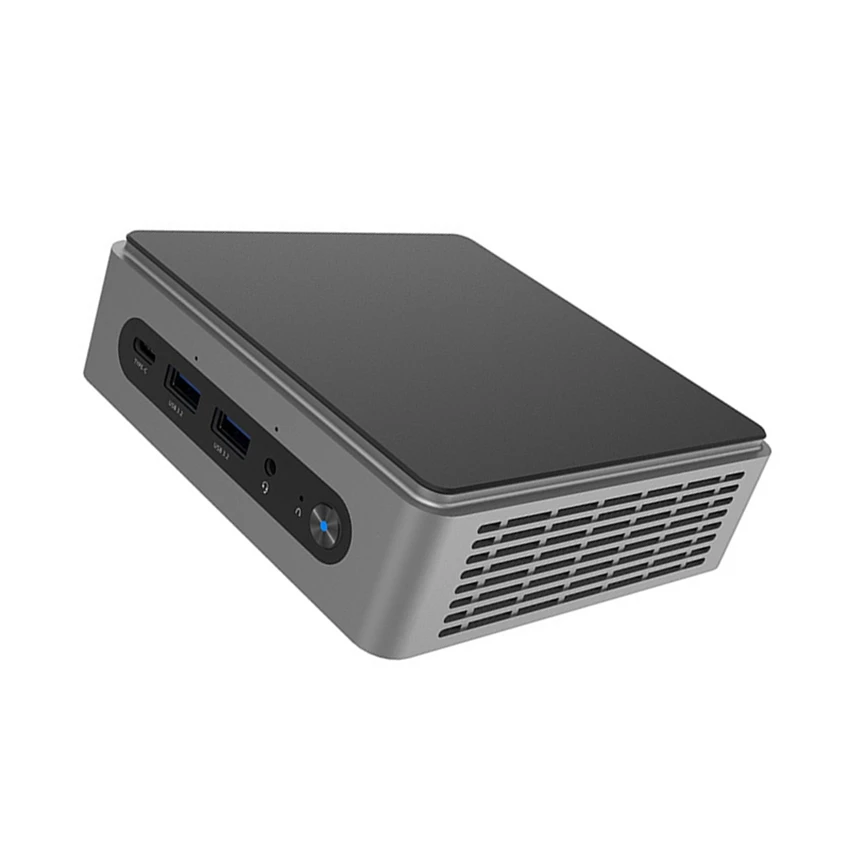 I5 Hd 4k Fanless Win10 Linux Desktop Dual Lan Router 7560u Office Mini Pc Small Computer For Business Home