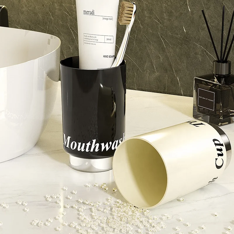 Wholesale Chinese Mouthwash Travel Portable Plastic toothbrush toothpaste holder Wash Cup