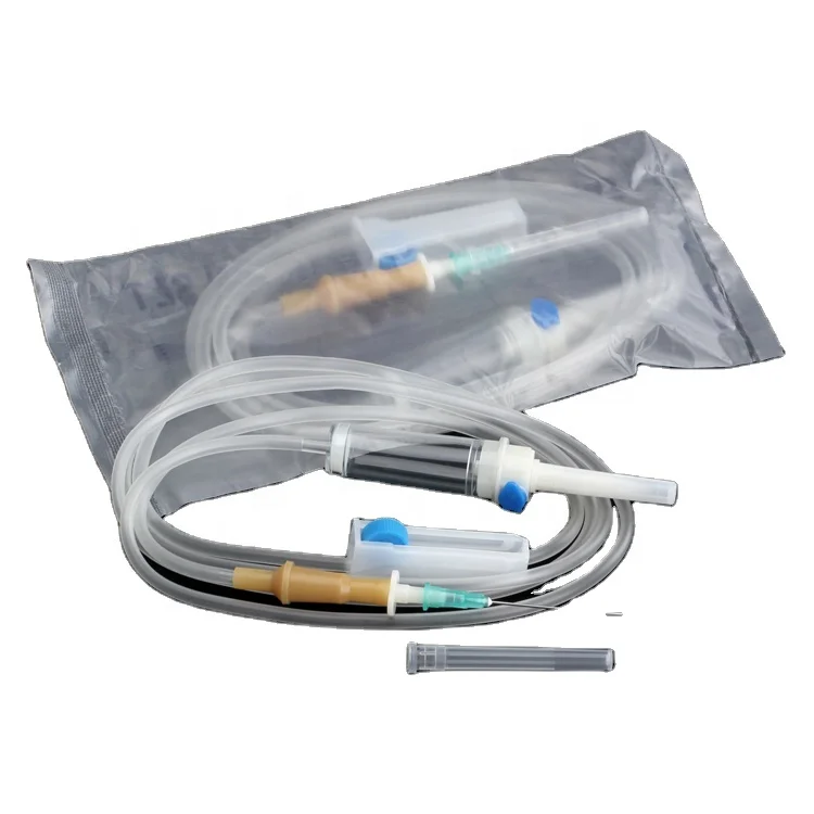 Одноразовый одноразовый стерильный безопасный инфузионный набор IV