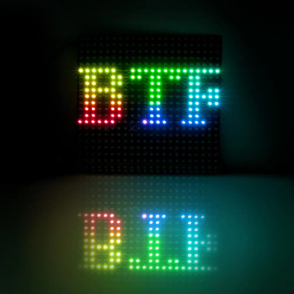 BTF-освещение rgb arduino 22*22 11*44 2427 smd светодиодная матричная