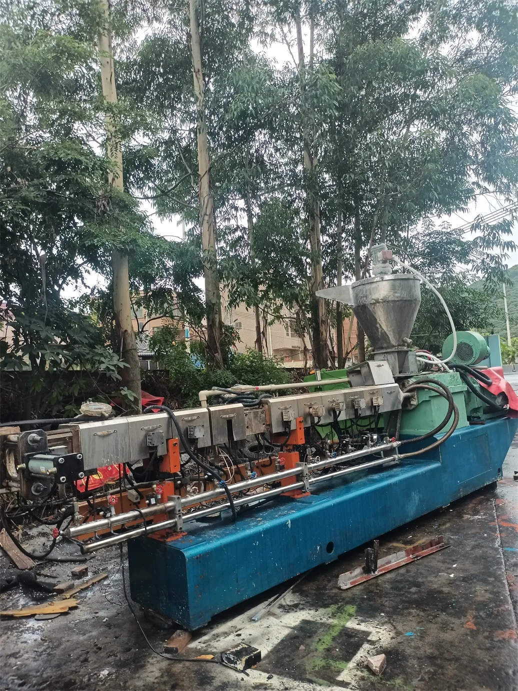 Cheap Price Granulators Recycle Plastic Granules Making Double(Twin) Screw Extrusion Granulation Machine